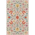 Momeni 5 x 8 ft. Newport-20 Hand Tufted Rectangle Area Rug Ivory NEWPONP-20IVY5080